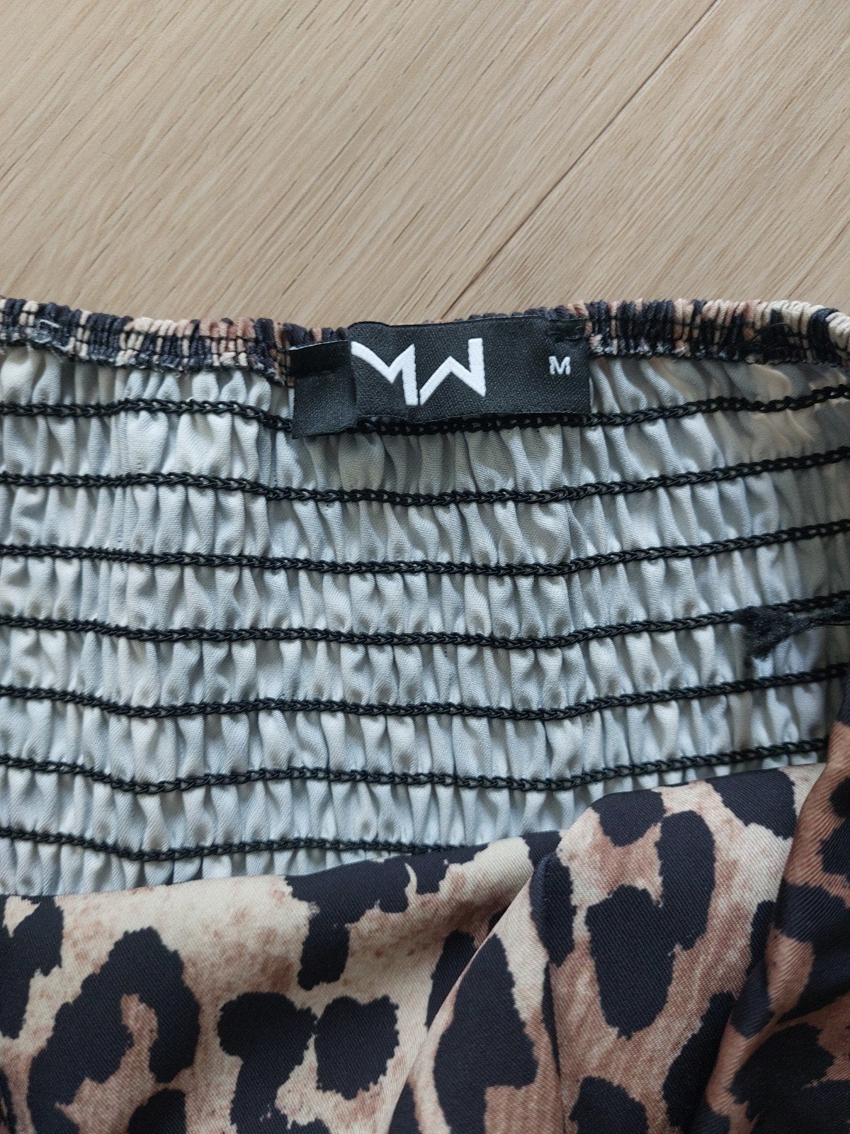 Leopard print strapless jumpsuit van Most Wanted maat M, Kleding | Dames, Maat 38/40 (M), Meerkleurig, MW, Ophalen of Verzenden