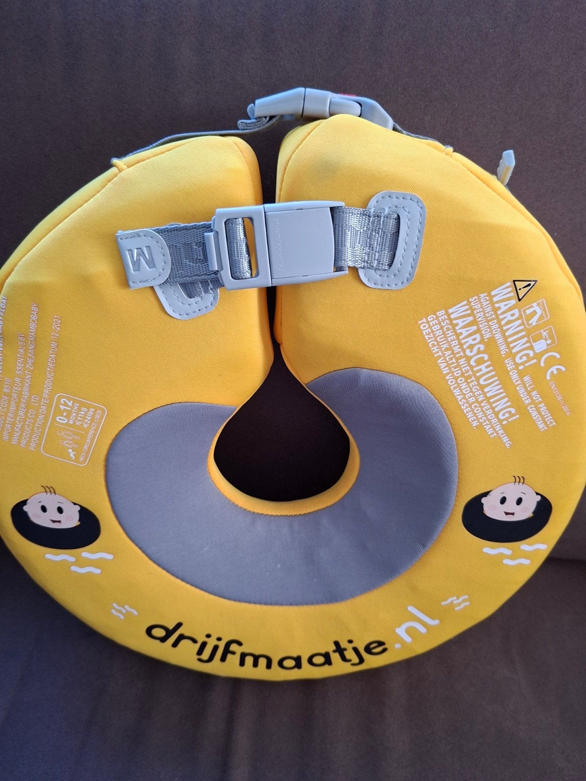 Drijfmaatje Baby veiligheids zwemband., Maat 62, Jongetje of Meisje, Ophalen of Verzenden, Zo goed als nieuw