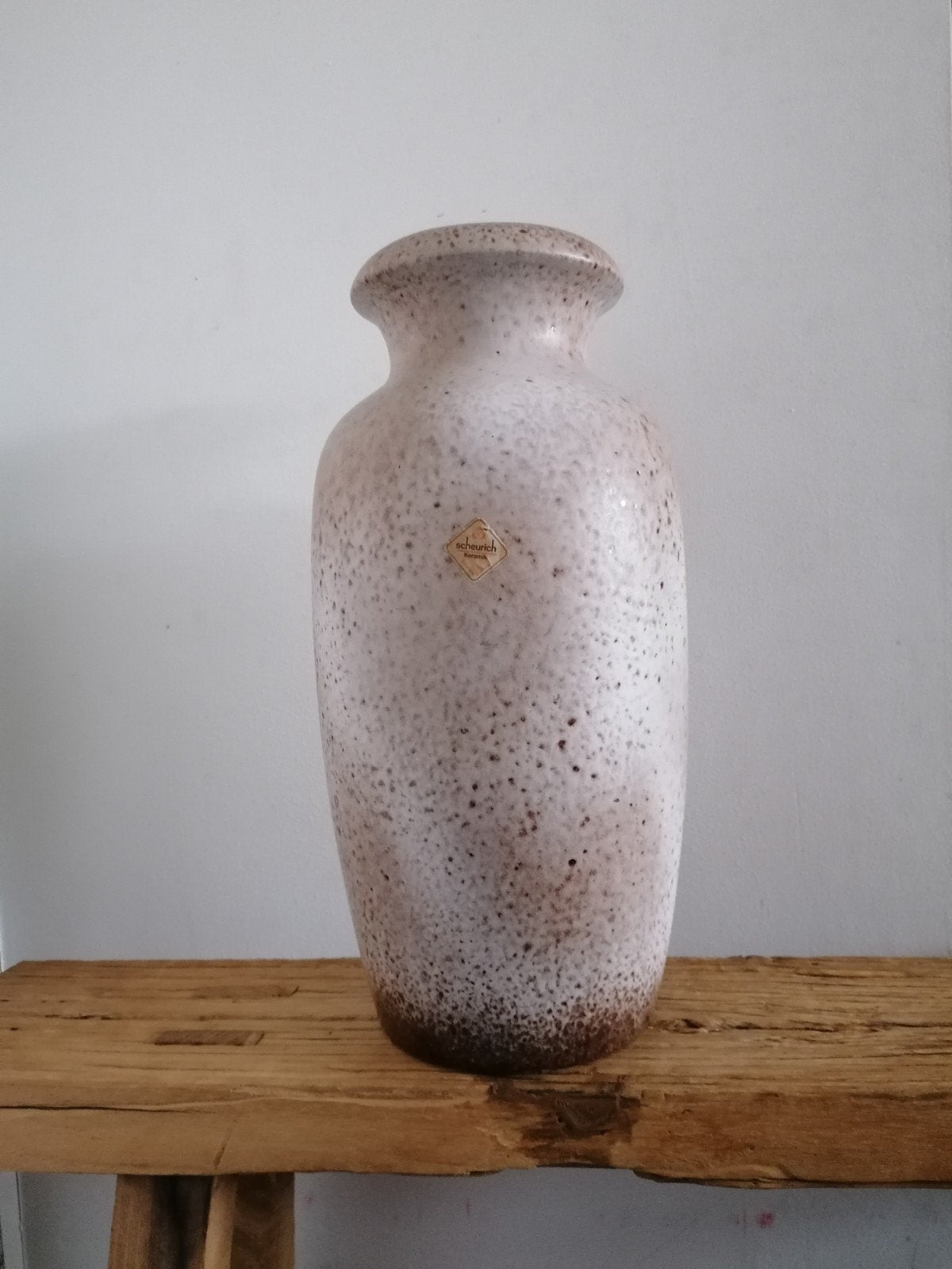 Scheurich West Germany retro vintage vaas 40 cm, Ophalen of Verzenden