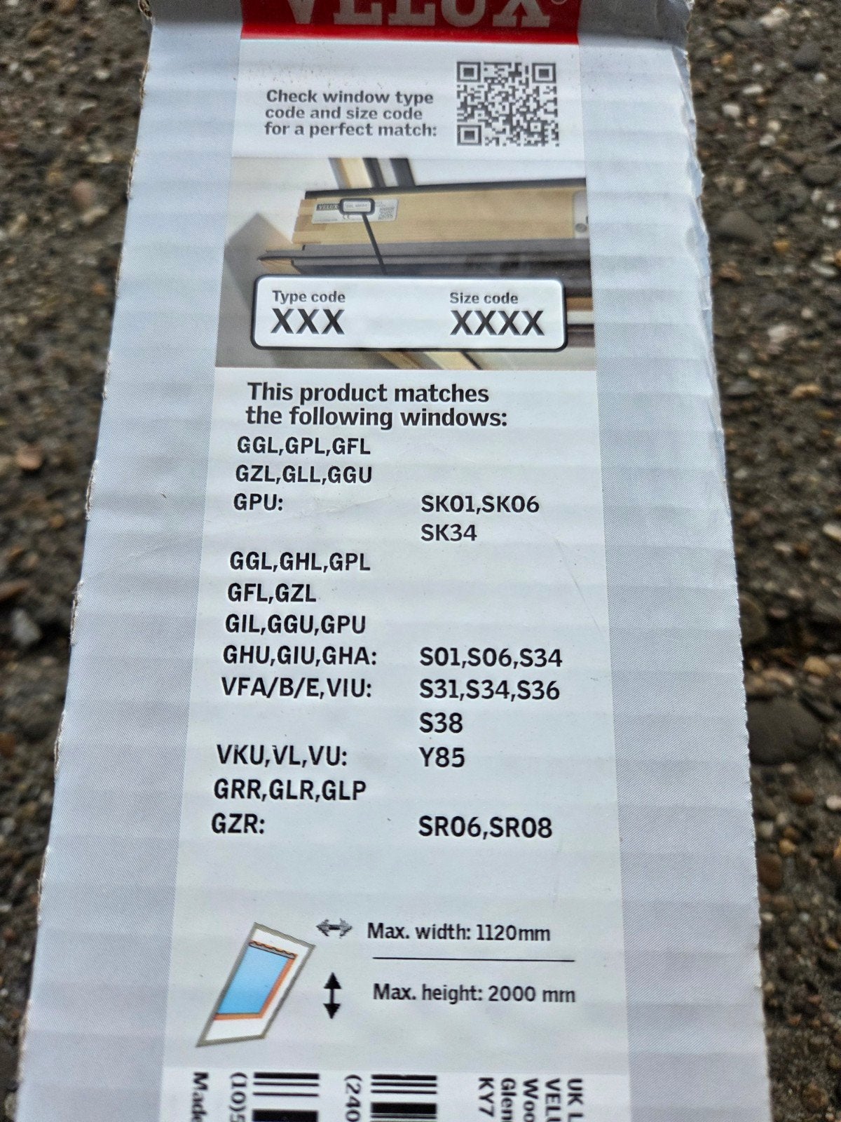 Velux insectenhor voor dakraam - Houd insecten buiten, Ophalen, 80 tot 120 cm, Nieuw, 160 cm of meer
