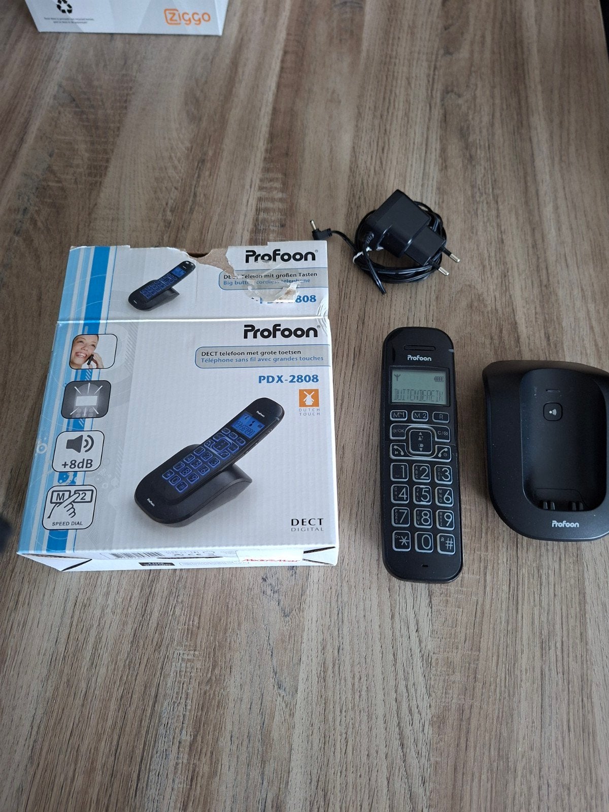 te koop telefoon, Ophalen of Verzenden, Gebruikt, 1 handset