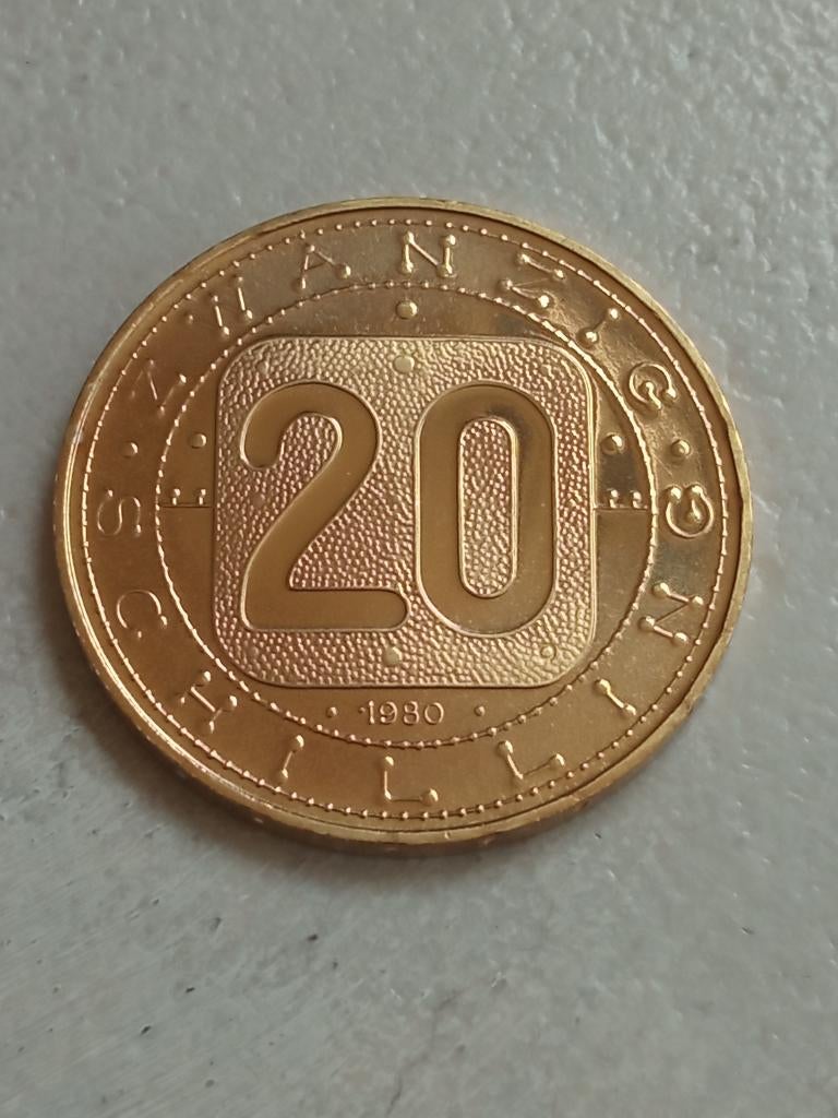 Oostenrijk 20 schilling 1980., Ophalen of Verzenden, Oostenrijk, Losse munt