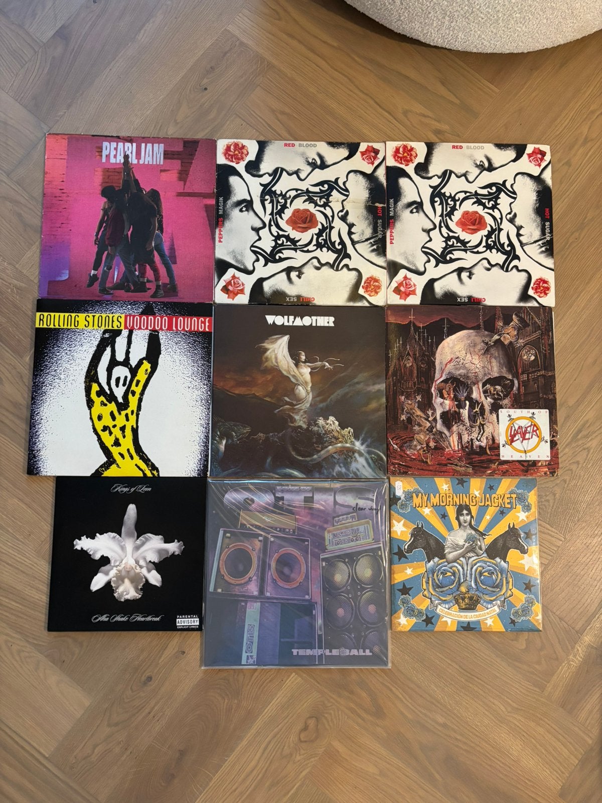 90’s en 00’s lp’s 1ste persingen near mint te koop, Cd's en Dvd's, Vinyl | Rock, Ophalen of Verzenden, Zo goed als nieuw, Overige formaten