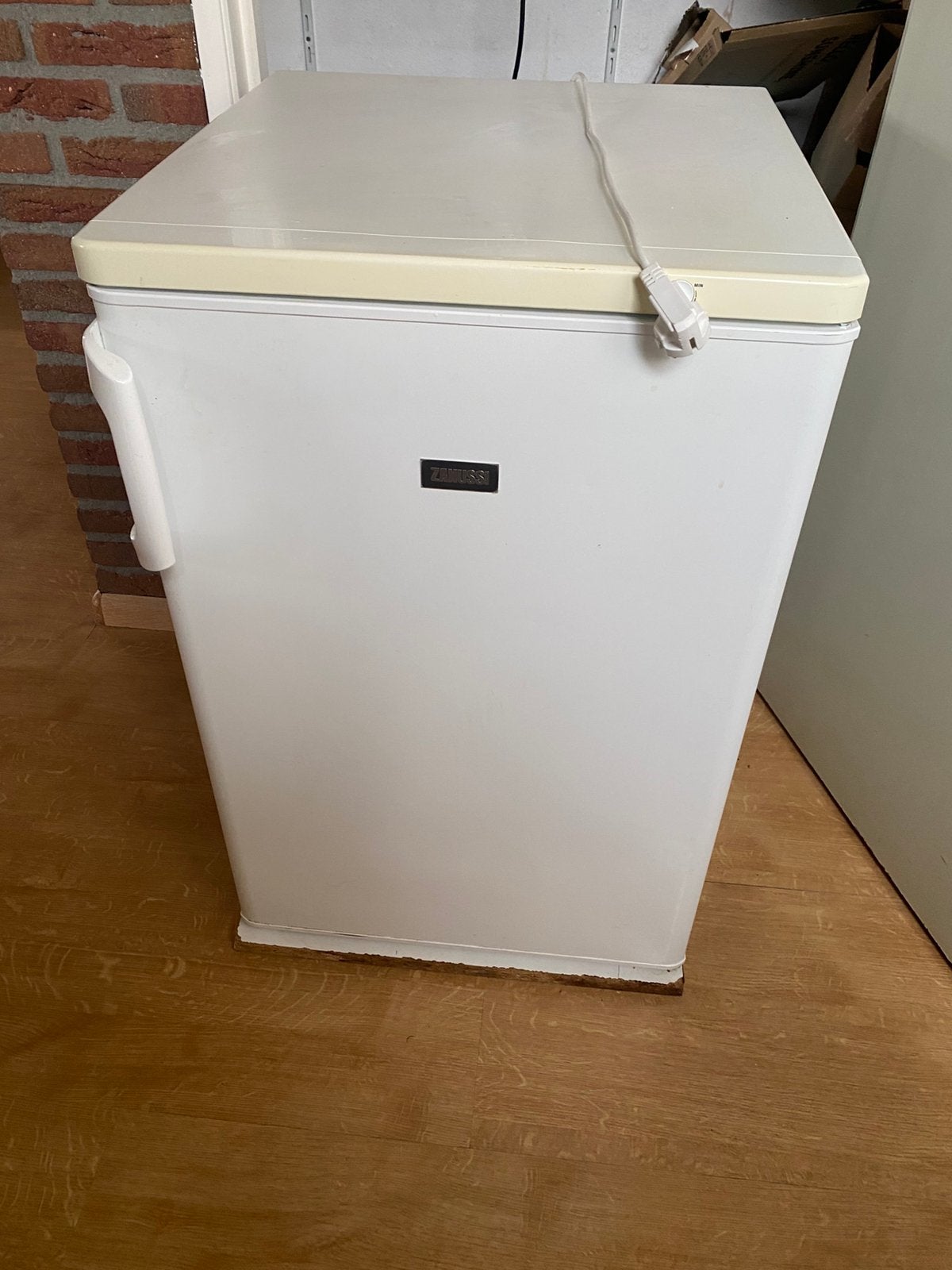 Zanussi vriezer, Witgoed en Apparatuur, Gebruikt, Minder dan 85 cm, Minder dan 60 cm, Vrijstaand