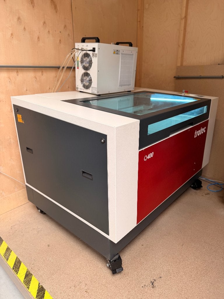 Trotec Q400 100W lasermachine graveermachine laser snijder, Ophalen of Verzenden, Zo goed als nieuw