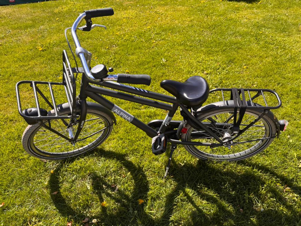 Alpina cargo - kinderfiets - 20 inch, Fietsen en Brommers, Ophalen, Gebruikt, Terugtraprem, 20 inch of meer