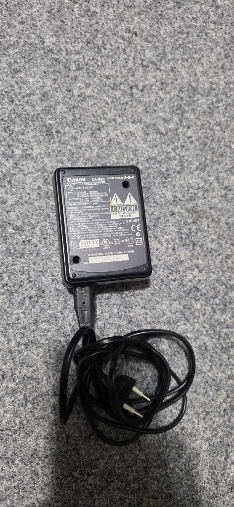 Canon CA-920 Acculader – Origineel, Ophalen of Verzenden