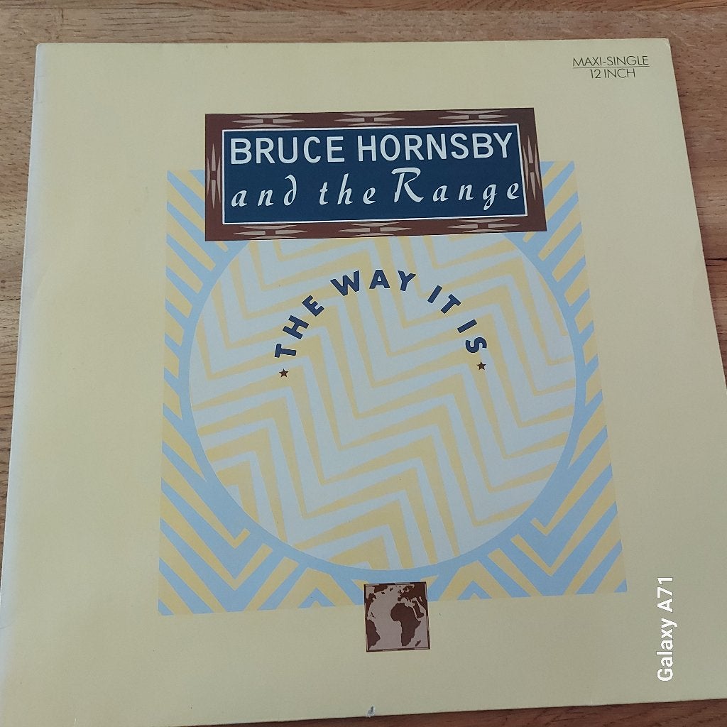 12 inch Maxisingel Bruce Hornsby & The Range - The Way It Is, Gebruikt, Pop, Ophalen of Verzenden, Fotohoes