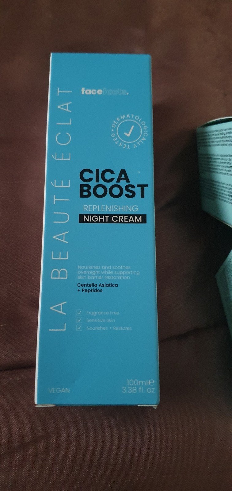 Facefacts Cica Boost Replenishing Nachtcrème - Nieuw, Verzenden, Nieuw, Gehele gezicht, Verzorging