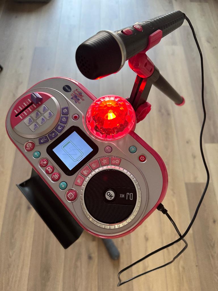 VTech Kidi SuperStar DJ Studio Karaoke Microfoon, Kinderen en Baby's, Speelgoed | Vtech, Ophalen, Gebruikt