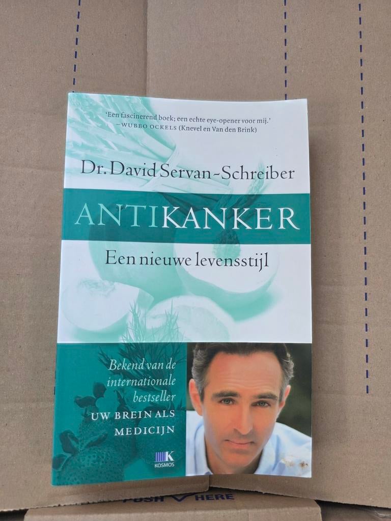 Antikanker: Een nieuwe levensstijl, Boeken, Ophalen of Verzenden, Gelezen, Gezondheid en Conditie, Dr. David Servan-Schreiber