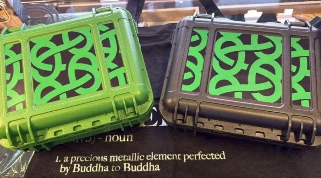 BUDDHA TO BUDDHA / LIMITED JEWELRY BOX GROEN / ZWART € 39,95, Ophalen of Verzenden, Nieuw, Zwart, Kunststof of Plastic