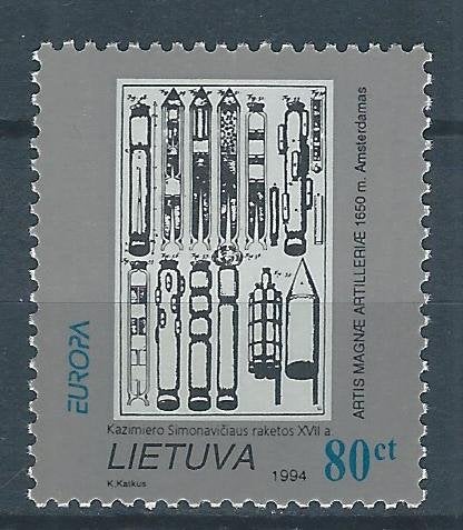 C792 - Baltische staten – Litouwen – MiNr 555 (postfris), Ophalen of Verzenden, Overige landen, Postfris