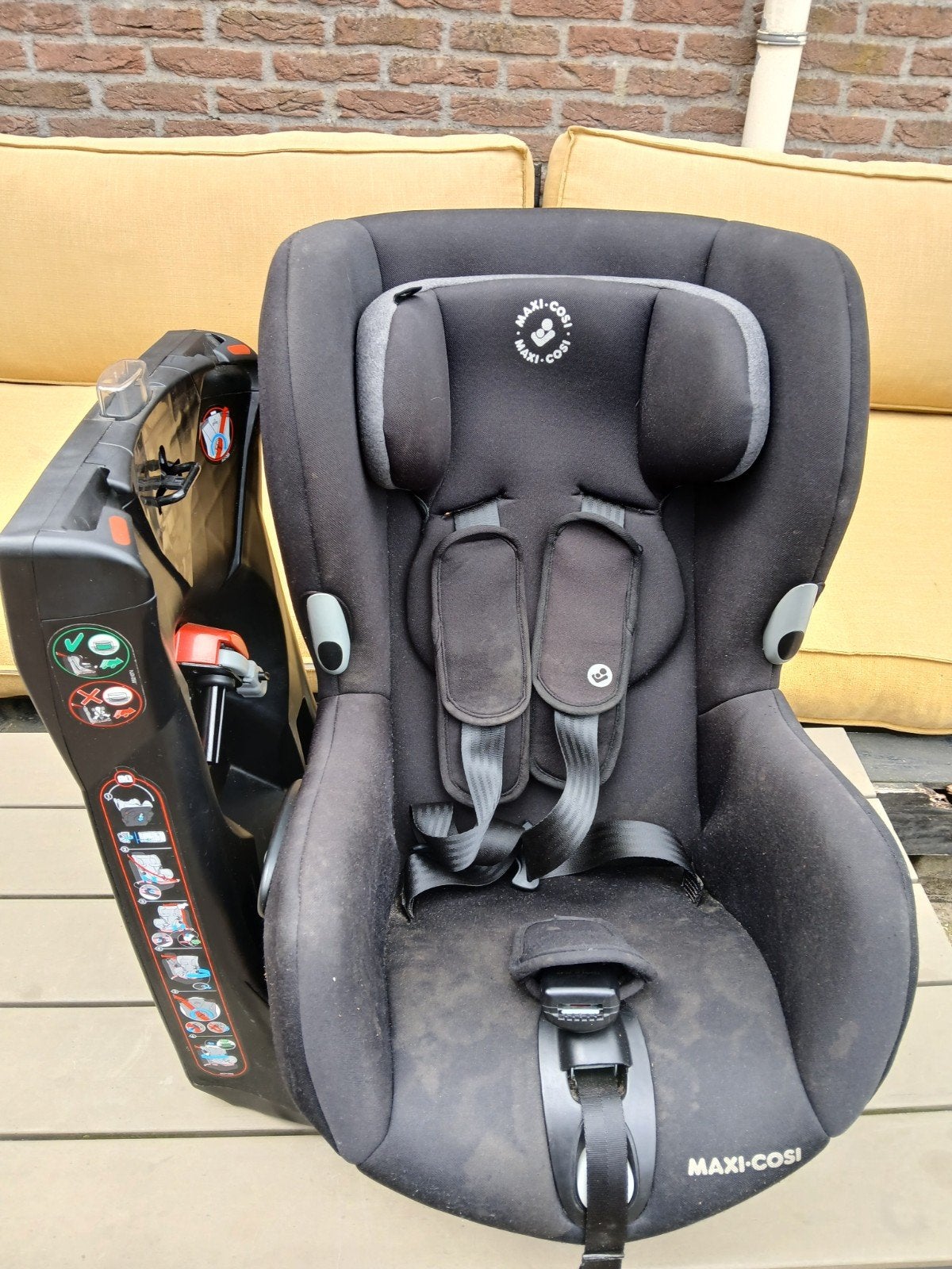 maxi cosi mc axiss autheblack, Ophalen, 9 t/m 18 kg, Maxi-Cosi, Autogordel