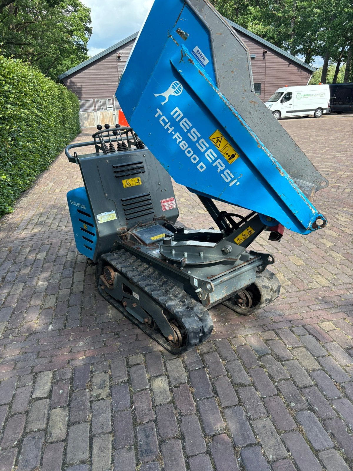 Messersi rupsdumper met draai krans, Ophalen of Verzenden, Dumper
