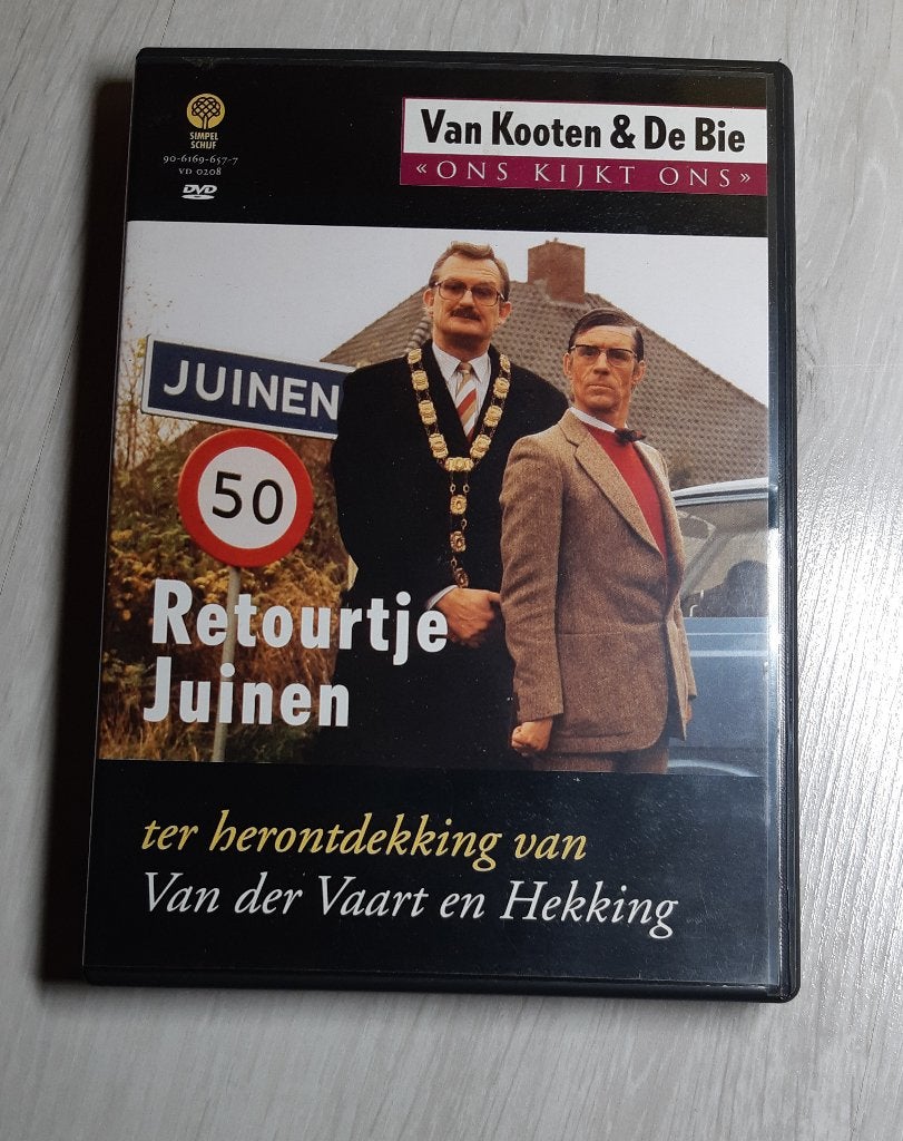 Van Kooten en de Bie : Retourtje Juinen DVD, Alle leeftijden, Verzenden, Gebruikt, Komedie
