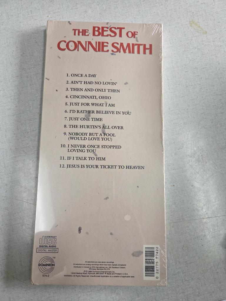 The Best of Connie Smith CD - Nieuw in verpakking, Ophalen of Verzenden, Nieuw in verpakking