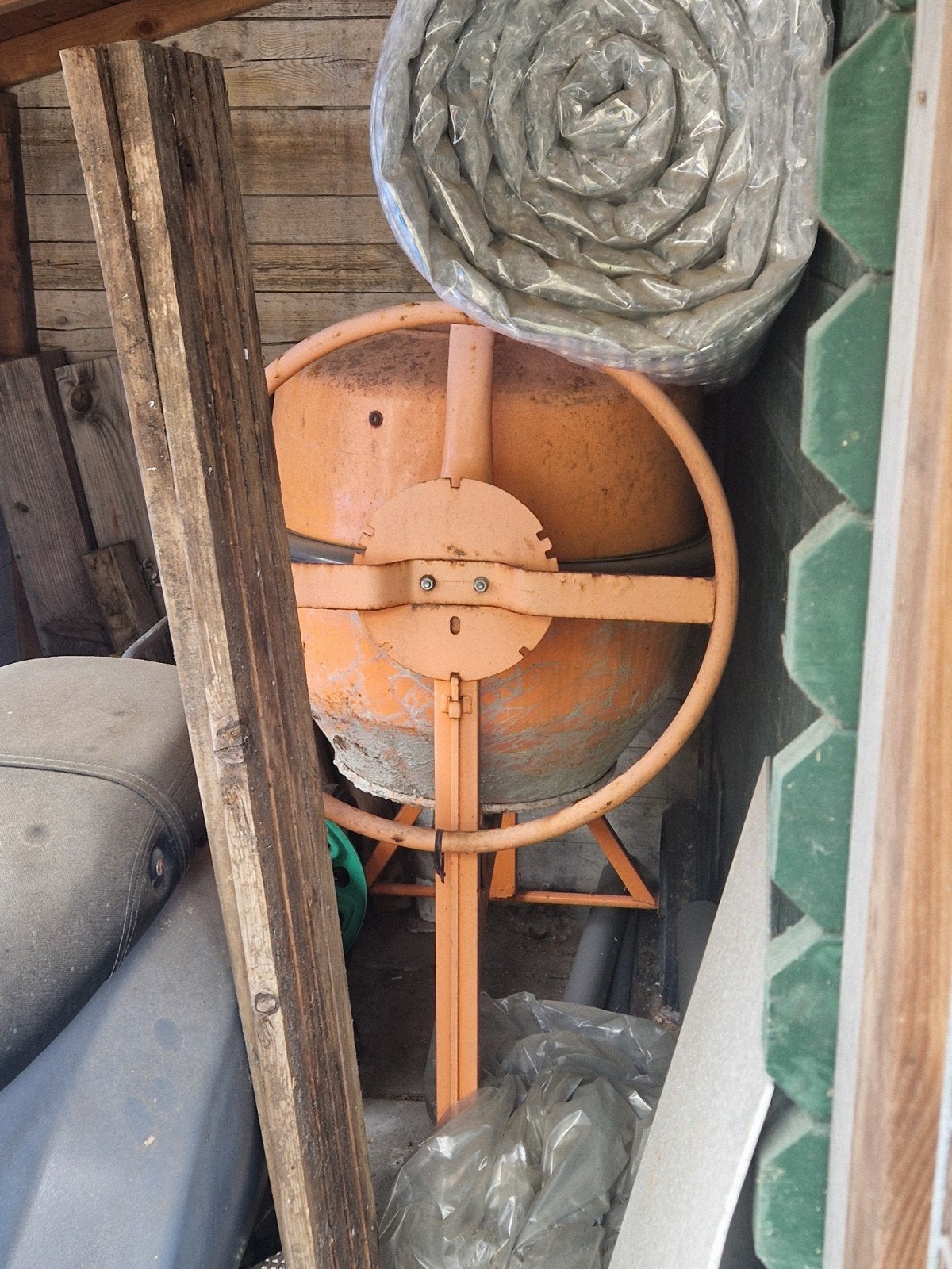 Betonmolen 230v. Gereserveerd voor DJ, Ophalen, Gebruikt