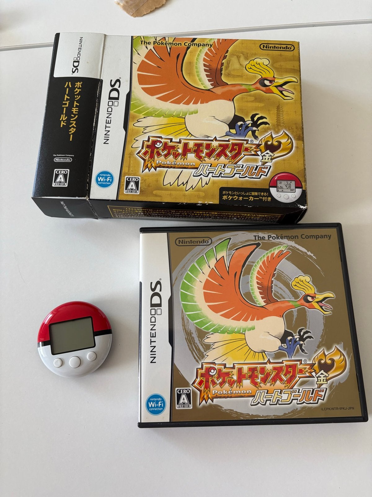 Pokémon HeartGold DS met Pokewalker, Spelcomputers en Games, Online, Gebruikt, 1 speler, Ophalen of Verzenden