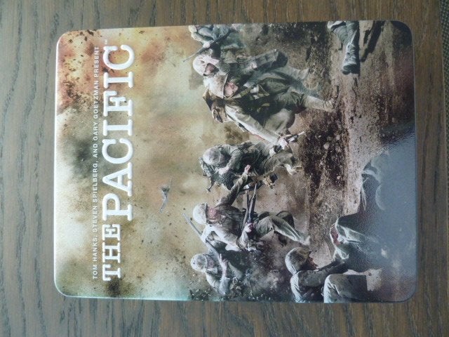 DVD 10-delige serie + bonus "The Pacific", Vanaf 16 jaar, Ophalen, Zo goed als nieuw, Boxset