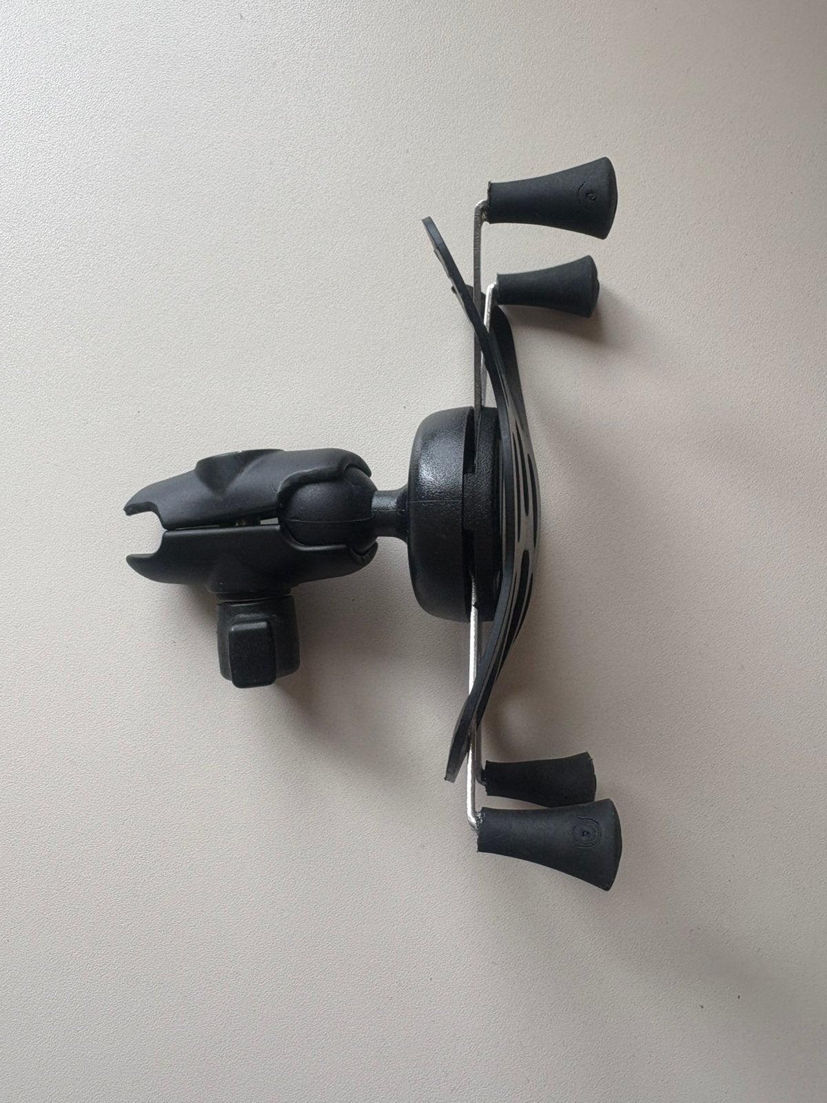RAM Mount X-Grip incl klemarm, Motoren, Accessoires | Overige, Ophalen of Verzenden, Zo goed als nieuw