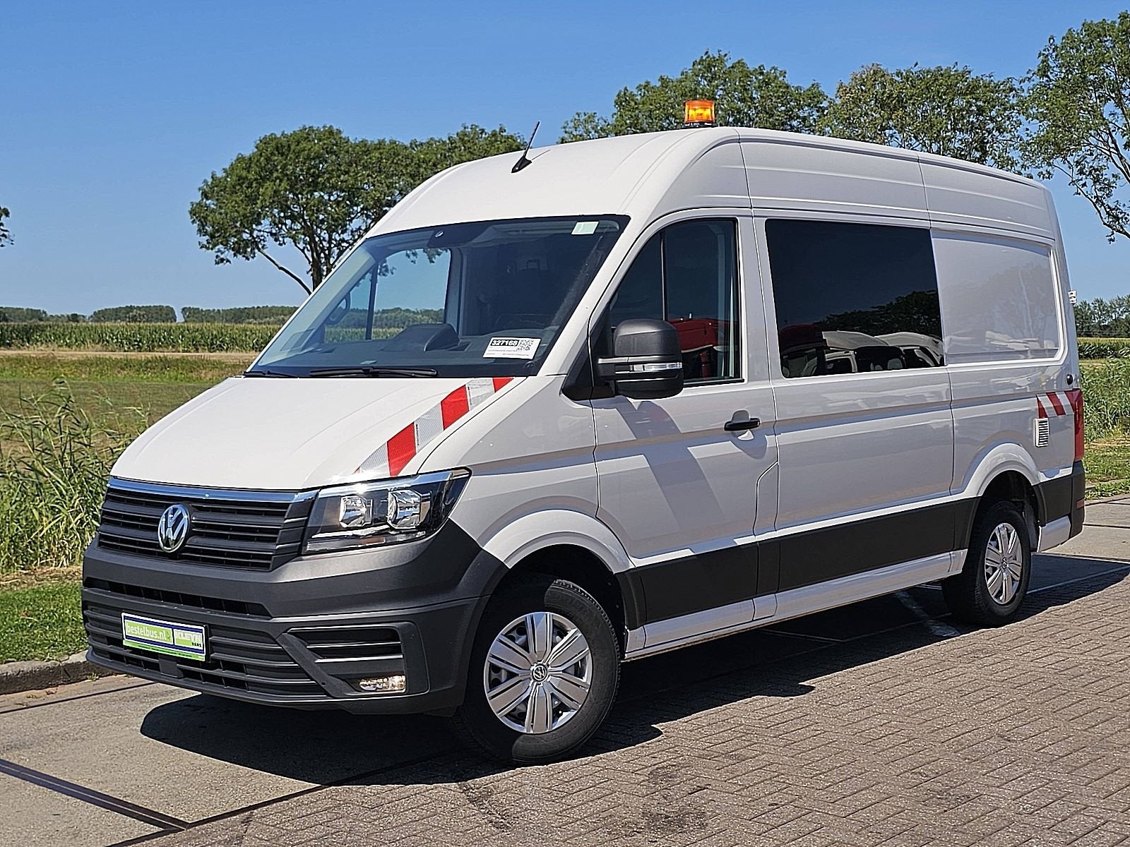 VOLKSWAGEN CRAFTER 2.0 l3h3 rwd euro6 ac!, Stoelverwarming, Gebruikt, Euro 6, Wit