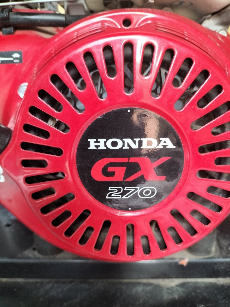 Honda GX 270 Aggregaat - Zo goed als nieuw, Ophalen of Verzenden, Zo goed als nieuw, 5 tot 10 kVA, Benzine