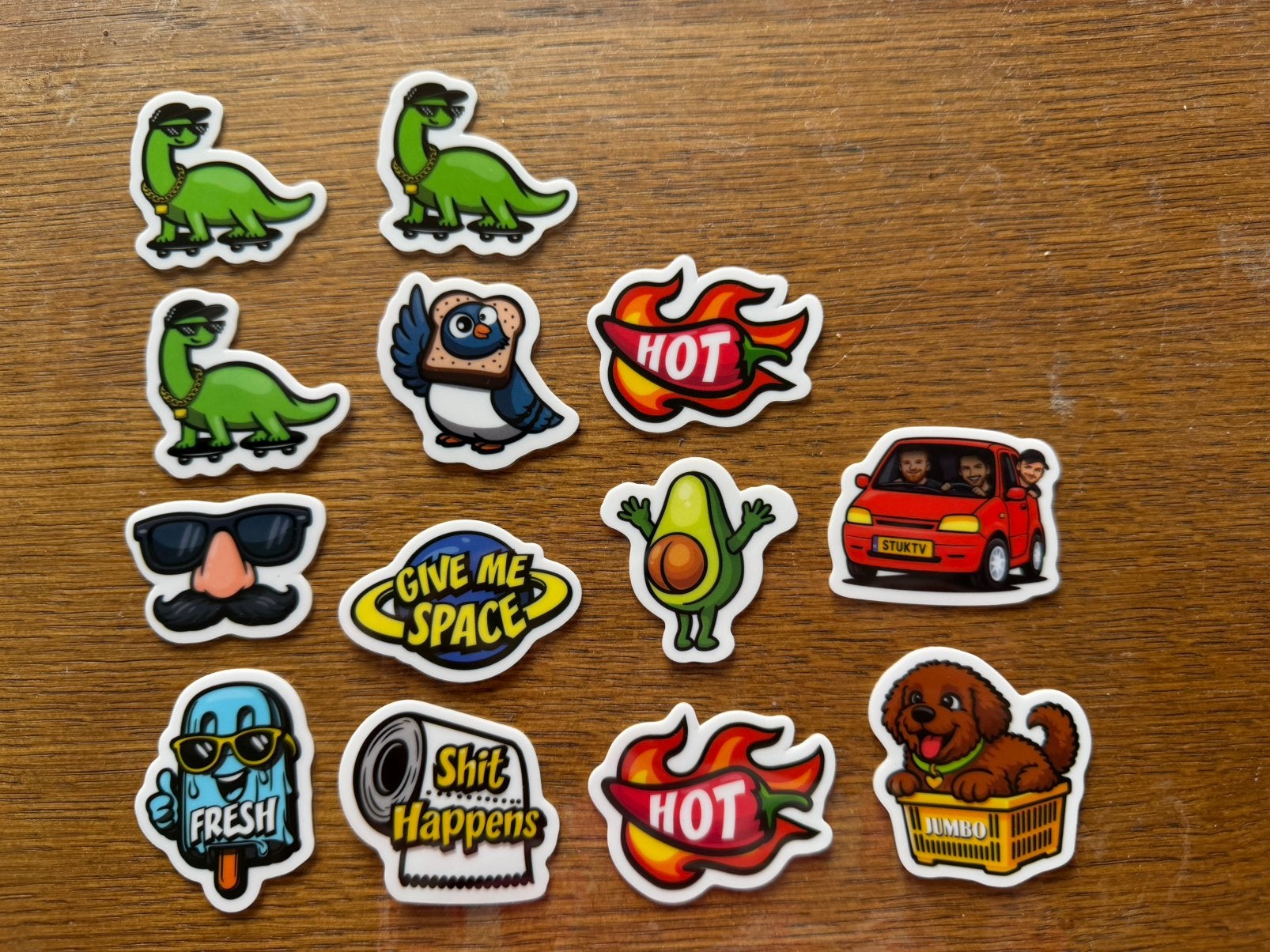 Jumbo stickers Stickerjacht sticker jacht 13x, Jumbo, Ophalen of Verzenden