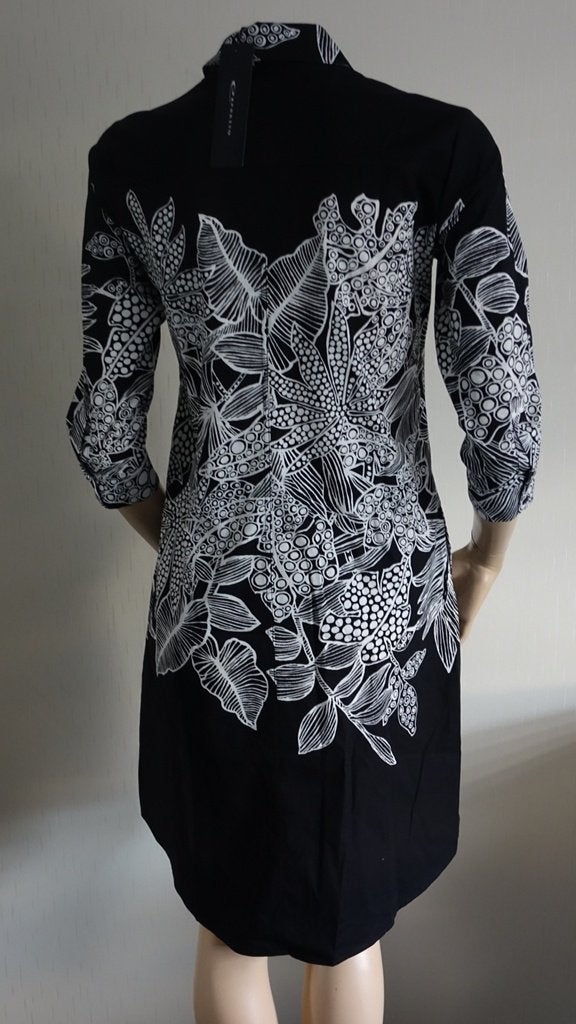 nieuwe zwart witte EXPRESSO bloes jurk, Kleding | Dames, Nieuw, Knielengte, Maat 36 (S), Meerkleurig