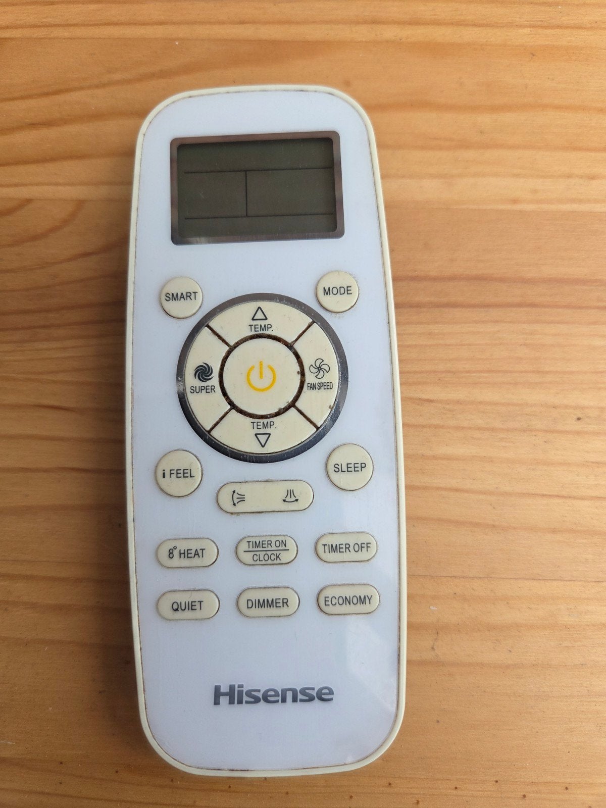 Hisense Afstandsbediening Airco - Gebruikt, Ophalen of Verzenden, Gebruikt