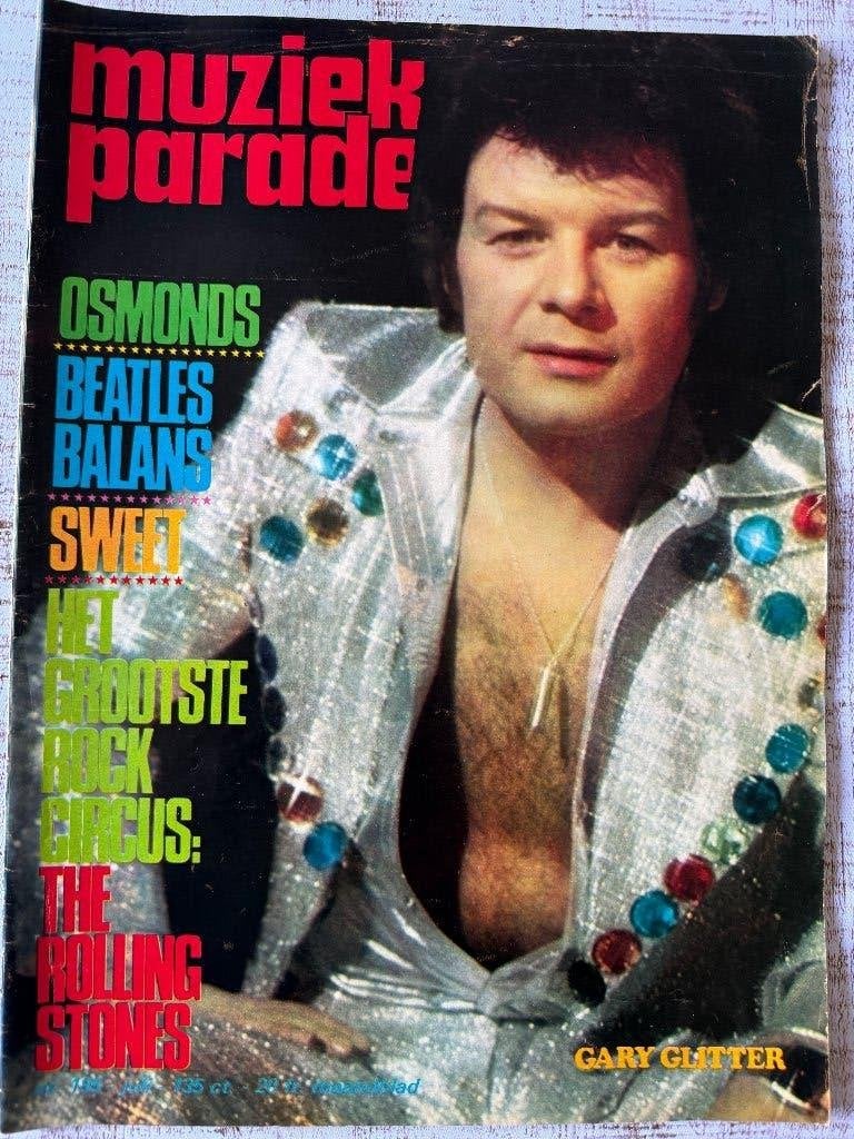 Muziek Parade 195 juli 1973, Ophalen of Verzenden, 1960 tot 1980, Tijdschrift