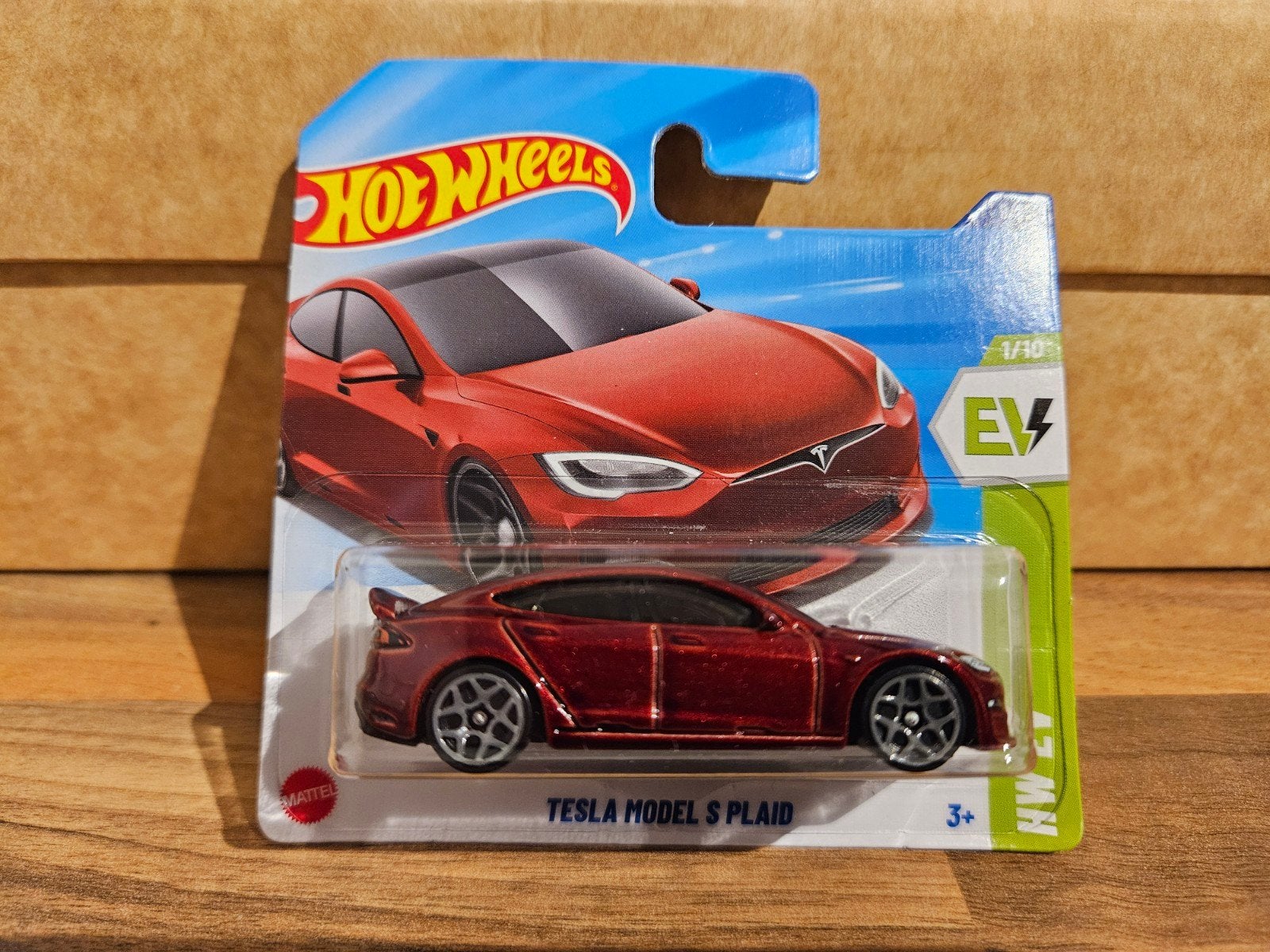 Hotwheels Hot Wheels Tesla Model S Plaid in OVP, Ophalen of Verzenden, Zo goed als nieuw, Auto