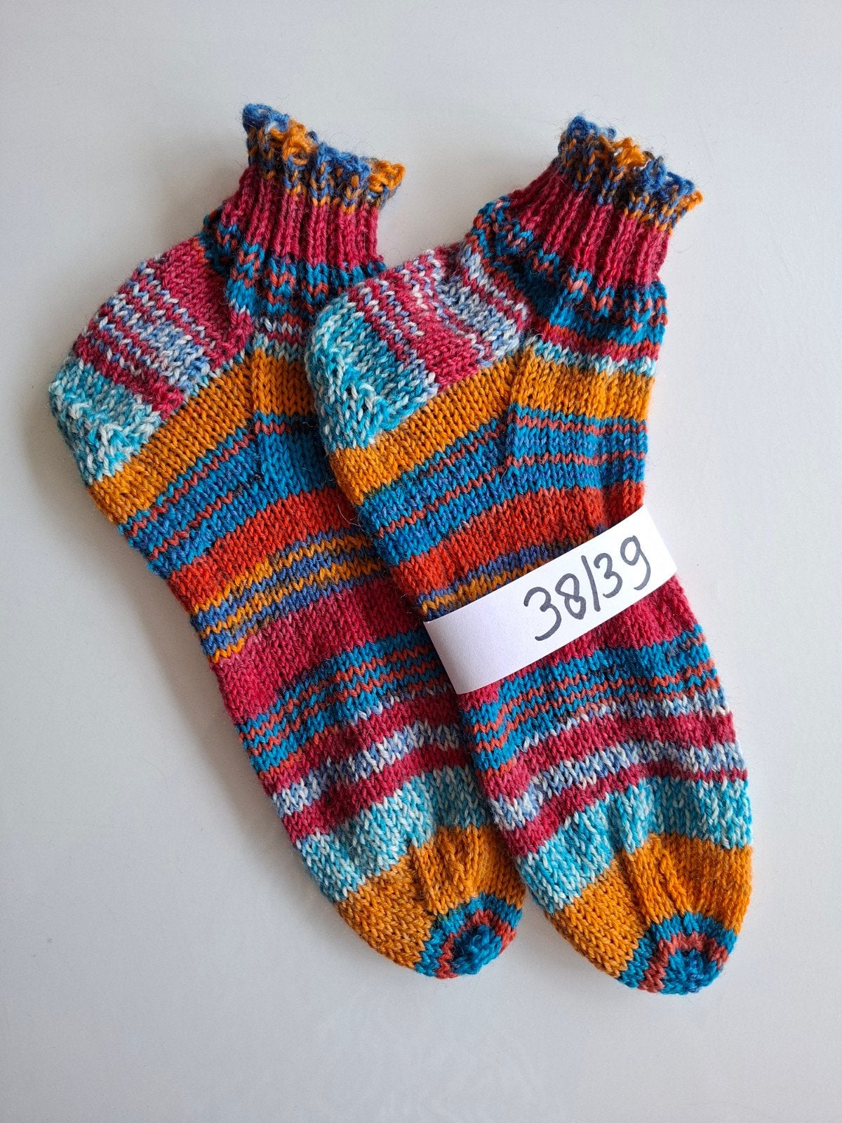 handgebreide sneaker sokjes, maat 38/39, Kleding | Dames, Sokken en Kniesokken, Overige kleuren, Maat 35 t/m 38, Nieuw