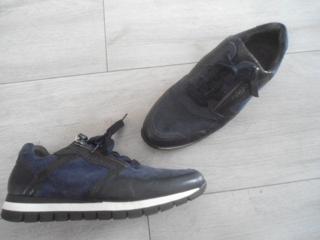 Gabor; Sneakers comfort optifit; maat 8 1/2 (41), Blauw, Gabor, Ophalen of Verzenden, Sneakers of Gympen