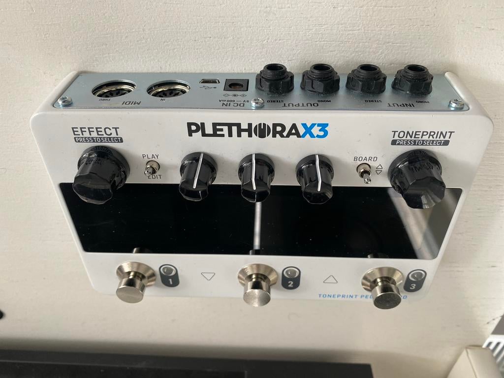 TC Electronic Plethora X3 TonePrint Pedalboard, Muziek en Instrumenten, Effecten, Ophalen of Verzenden, Zo goed als nieuw, Multi-effect