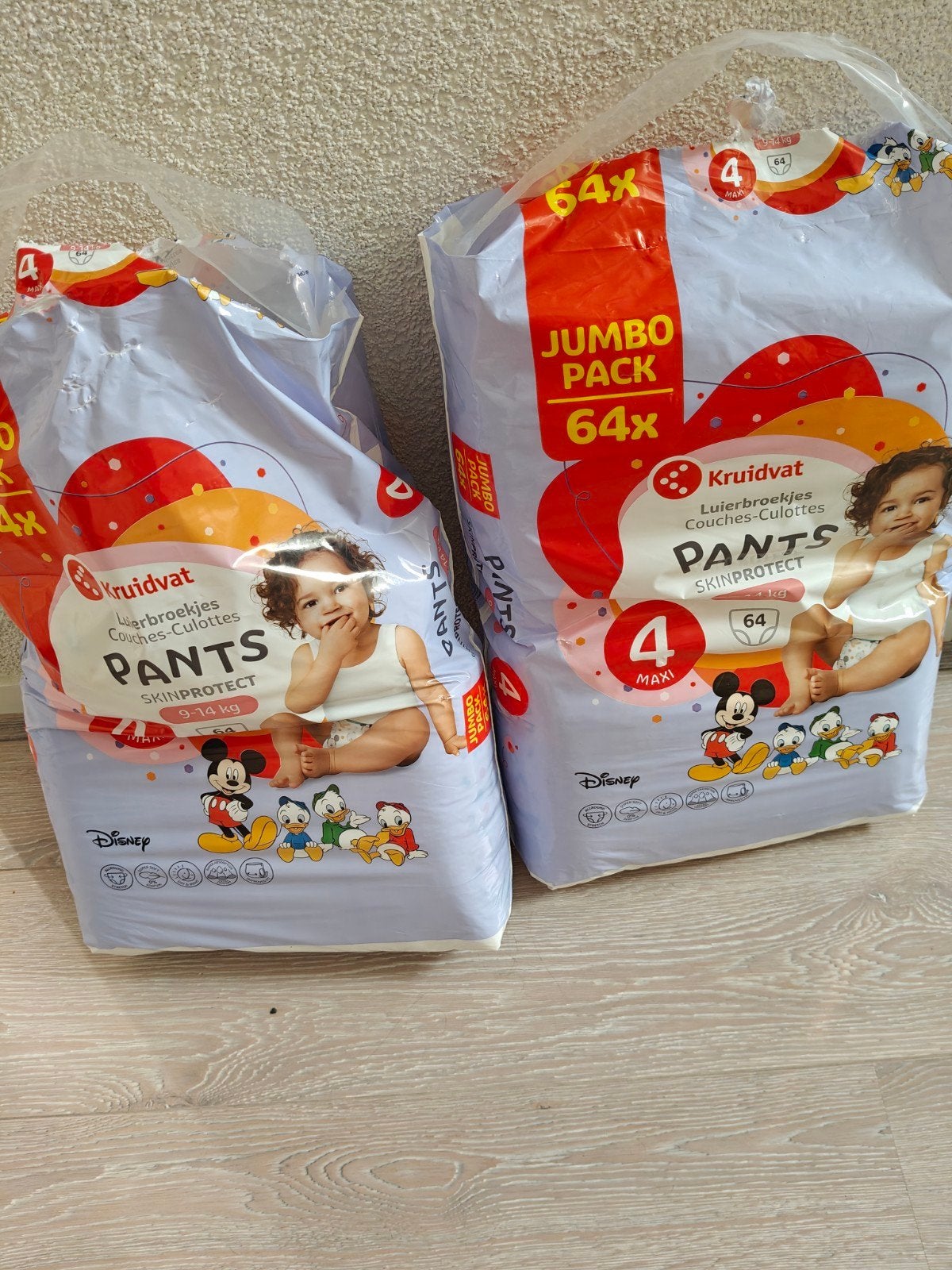 Kruidvat Luierbroekjes Pants Skinprotect Maat 4 (9-14 kg), Ophalen, Nieuw