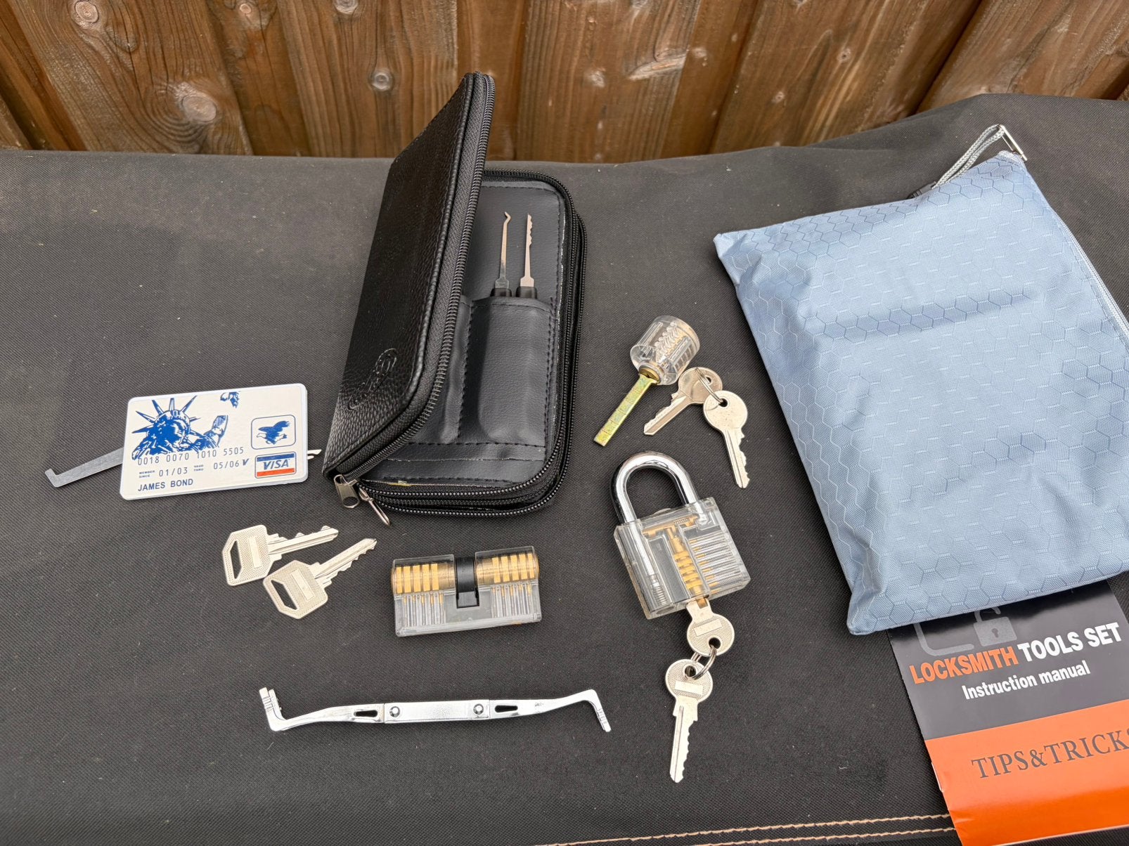 Nieuwe Lockpick set - Oefenslot - 32 delig, Ophalen of Verzenden, Nieuw