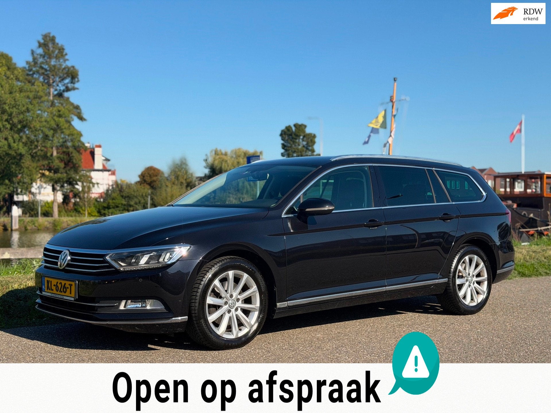 Volkswagen Passat Variant 2.0 TDI EURO 6 1E EIG DEALER ONDER, Auto's, Voorwielaandrijving, Dealer onderhouden, Gebruikt, 4 cilinders