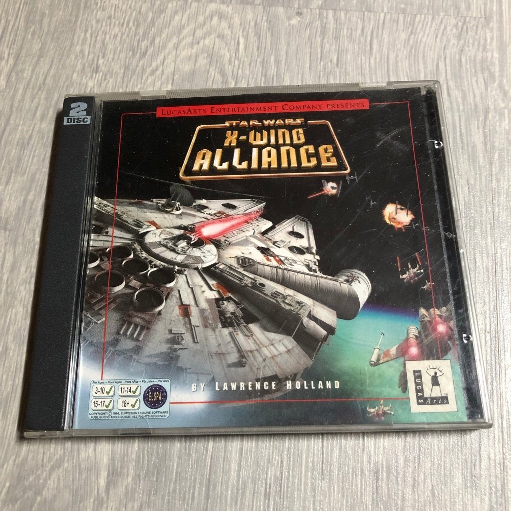 Vintage PC CD-ROM Game – Star Wars X-Wing Alliance, Spelcomputers en Games, Games | Pc, Gebruikt, 1 speler, Ophalen of Verzenden