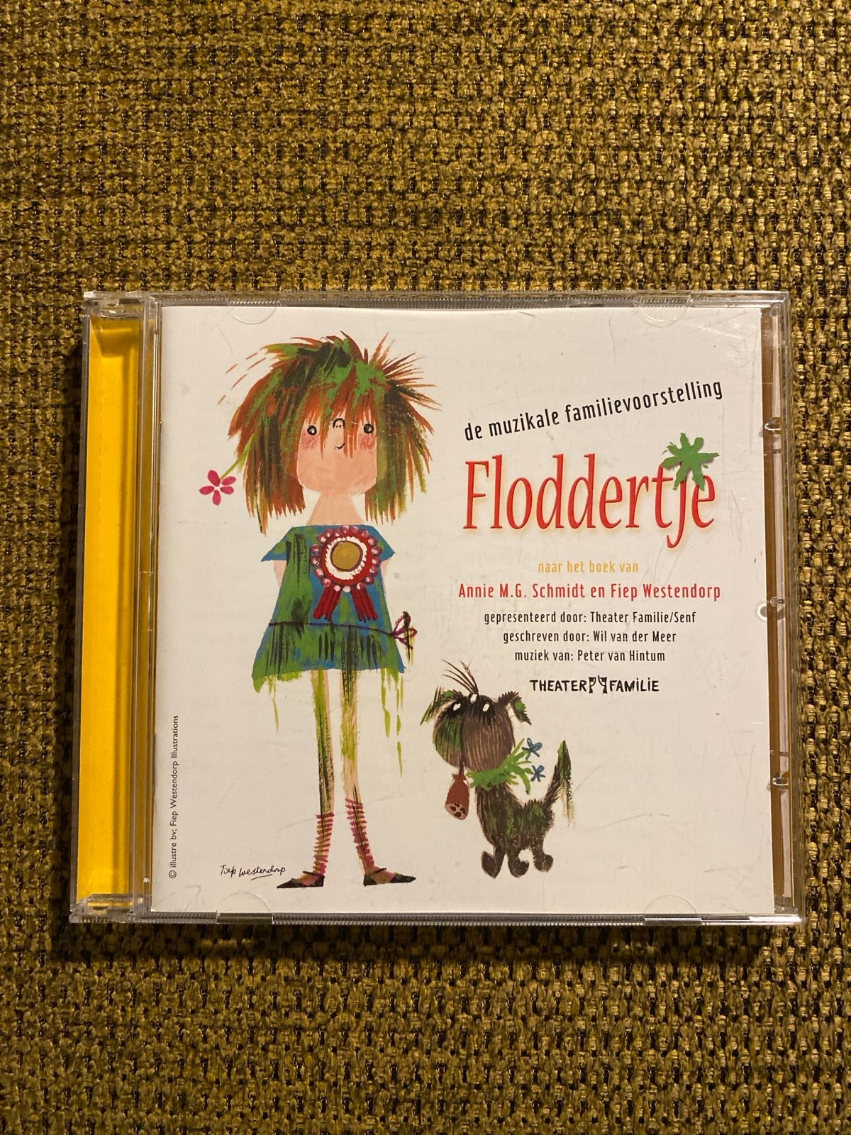Floddertje - De muzikale familievoorstelling CD, Cd's en Dvd's, Gebruikt, Met bonustracks, Ophalen of Verzenden, 3 tot 5 jaar