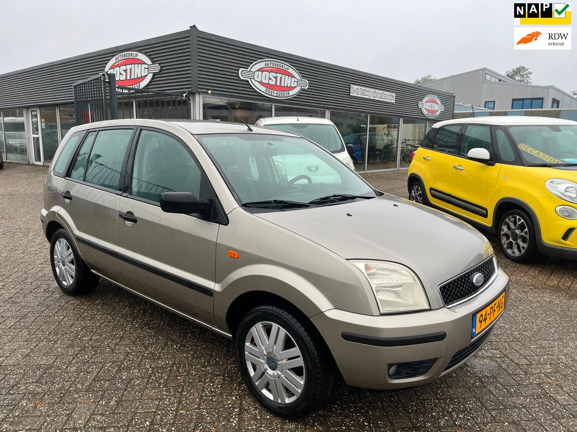Ford Fusion 1.6-16V Centennial(st-bekr,airco,elektr-pakket,b, Auto's, Voorwielaandrijving, 1596 cc, Origineel Nederlands, Bedrijf
