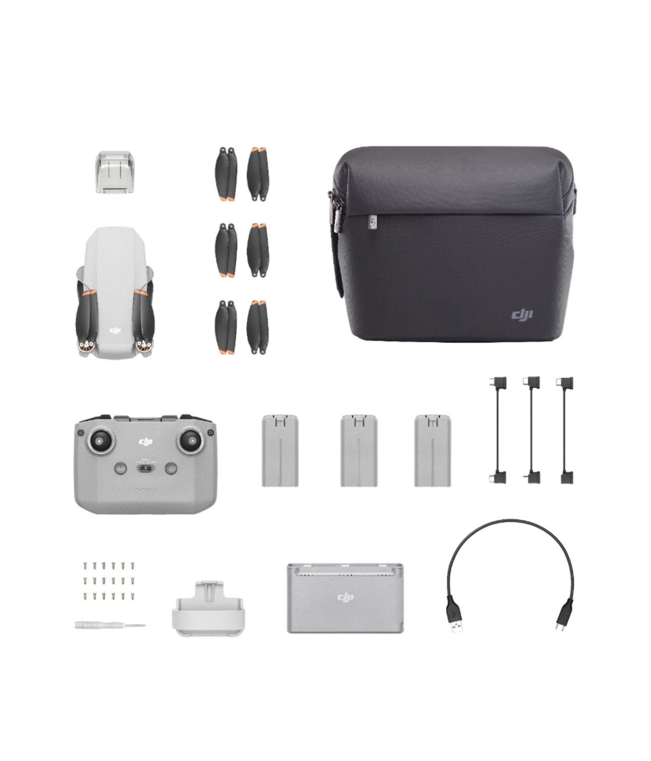 DJI Mini 4K Fly More Combo - Compacte cameradrone, Ophalen, 30 tot 45 minuten, Cameradrone, 5 tot 10 kilometer