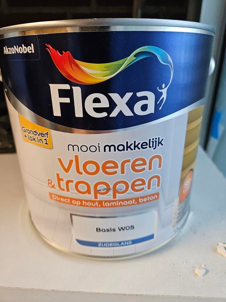 Flexa Mooi Makkelijk Vloeren & Trappen Verf - Sandy Beach, Ophalen, Beige, Nieuw, Verf