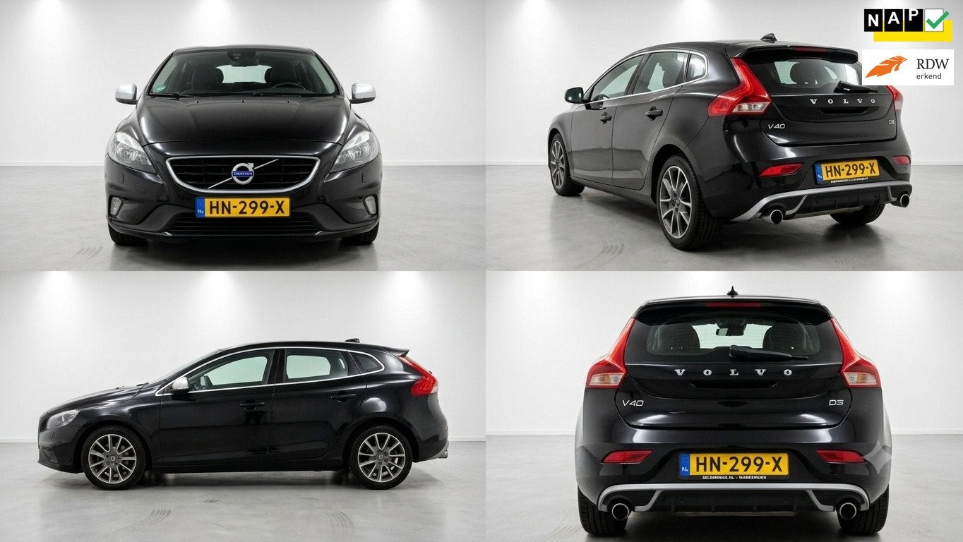 Volvo V40 2.0 D2 R-Design Business | NAVIGATIE | APK | NAP, Auto's, Volvo, Voorwielaandrijving, Gebruikt, Euro 6, 4 cilinders