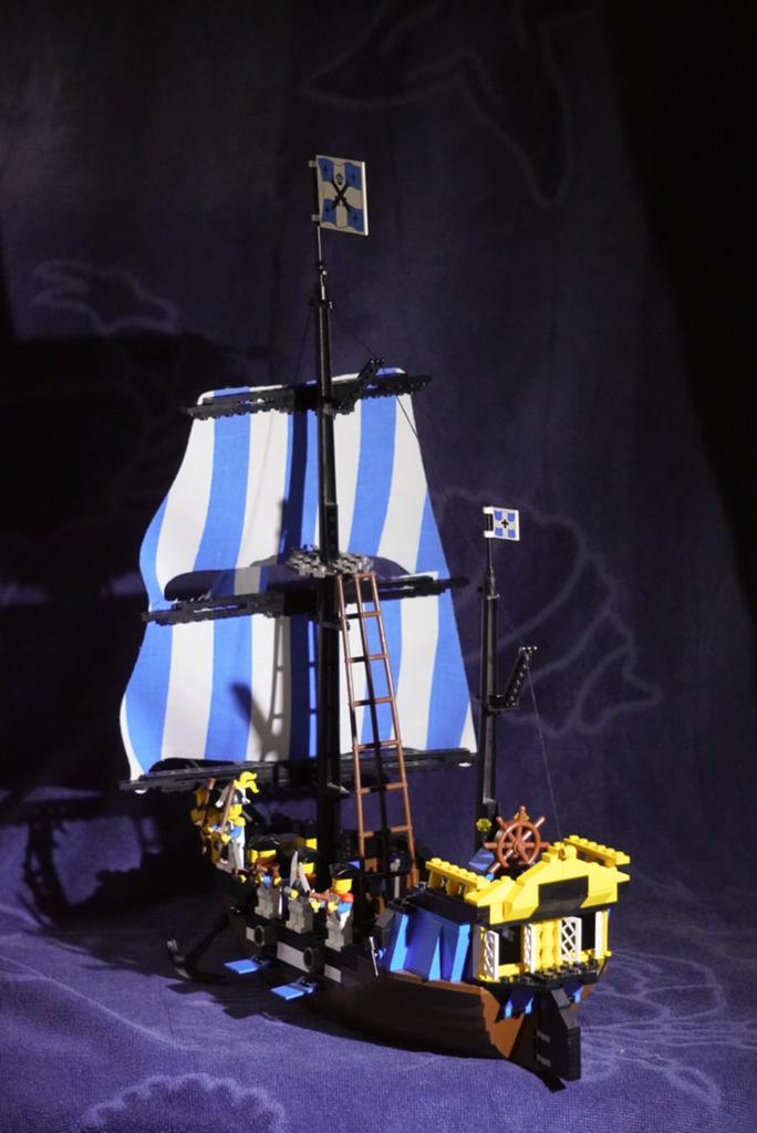 Lego 6274 ‘Caribean Clipper’ pirates imperial soldiers, Lego, Zo goed als nieuw, Compleet, Complete set