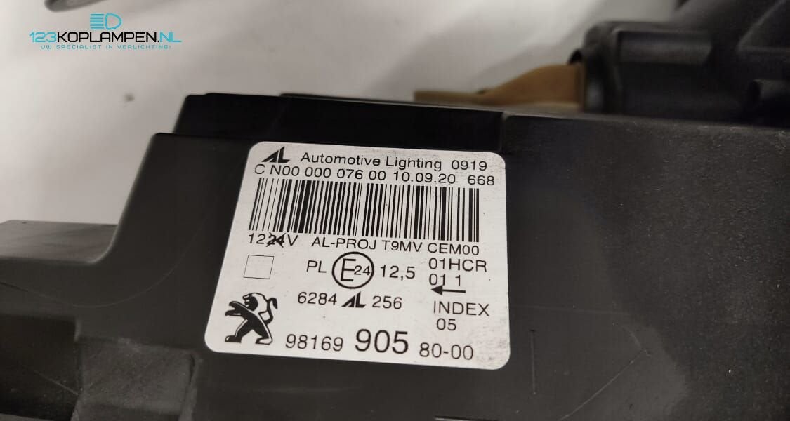 Peugeot 308 T9 Facelift Led Koplamp links rechts, Gebruikt, -, -, Ophalen of Verzenden