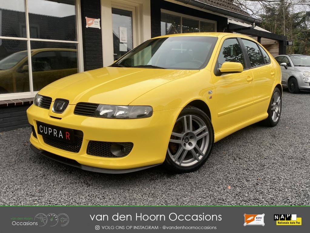 SEAT Leon 1.8-20V Cupra R UNIEK | 72000KM | NIEUWSTAAT | OND, Gebruikt, 1295 kg, 4 cilinders, Leon