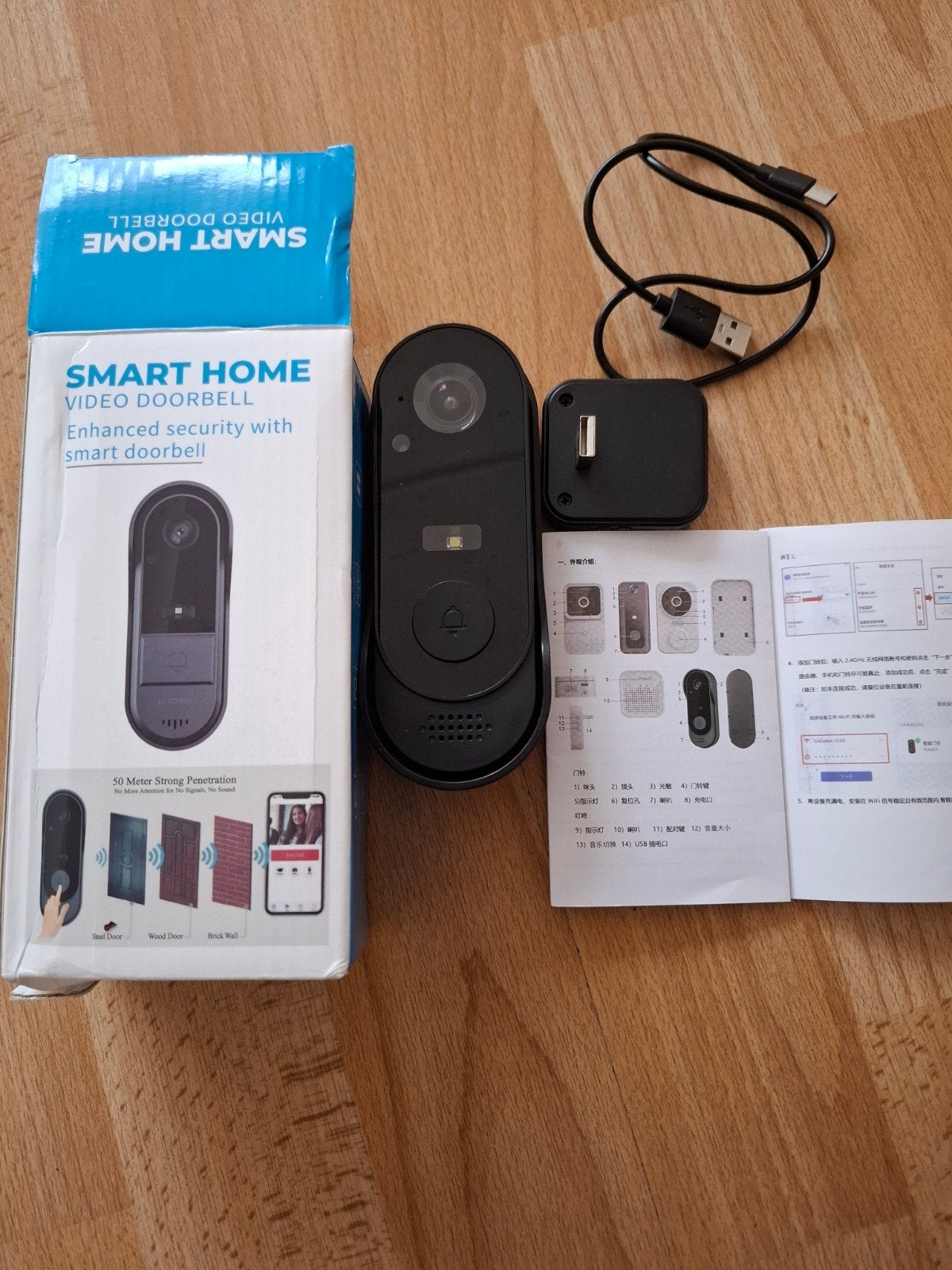 video doorbell, Ophalen