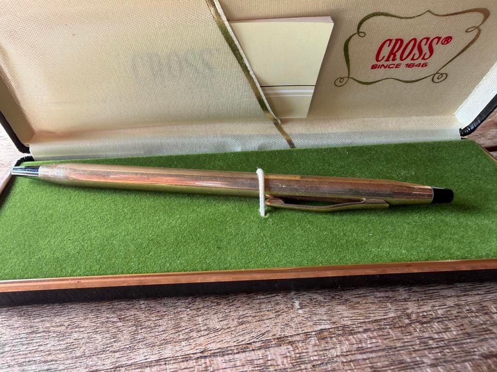 Cross pen 1/20 10KT. Goud, Ophalen of Verzenden, Zo goed als nieuw