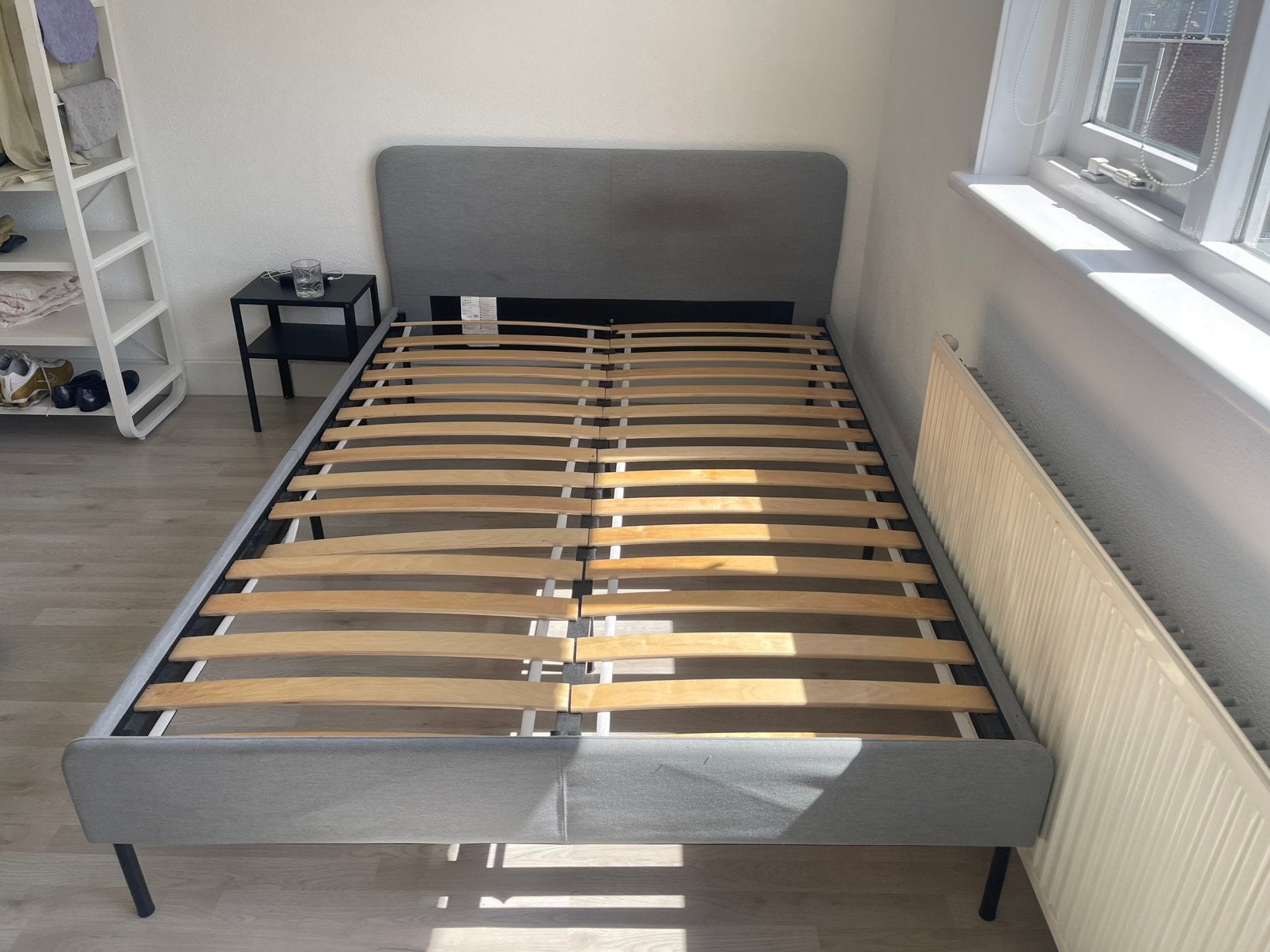 Bedframe 140x200, Ophalen, Gebruikt, Tweepersoons, 140 cm